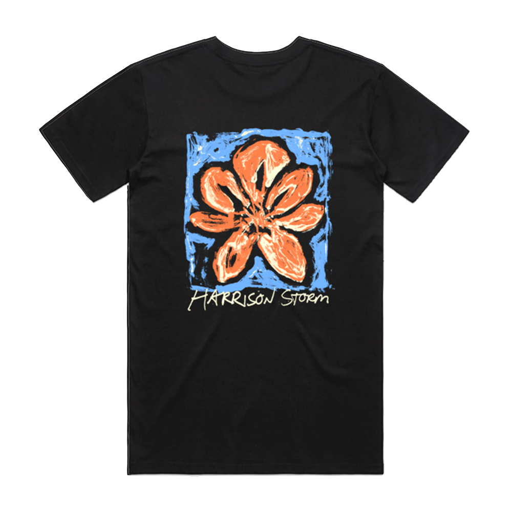 "Wonder Won't You" Flower Tee Front and Back