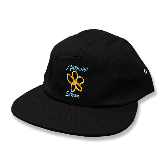 'Wonder, Won't You?' Flower Cap Black